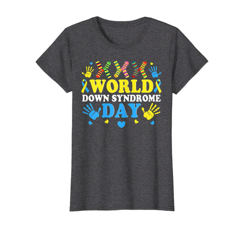 Cool Socks World Down Syndrome Awareness Supporters Gifts T-Shirt-112824