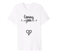 Load image into Gallery viewer, Funny shirts V-neck Tank top Hoodie sweatshirt usa uk au ca gifts for Pregnancy Baby Announcement-Coming Soon 2019-Pretty T-Shirt 1755286
