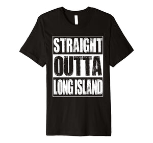 Funny shirts V-neck Tank top Hoodie sweatshirt usa uk au ca gifts for Vintage Straight Outta Long Island New York Gift T-Shirt 2003695