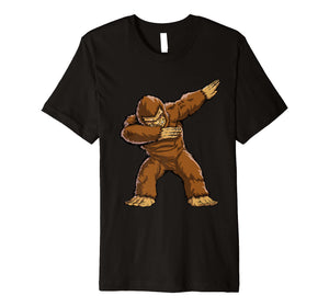 Funny shirts V-neck Tank top Hoodie sweatshirt usa uk au ca gifts for Bigfoot Sasquatch Dabbing T Shirt Funny Dab Monster Gifts 1635166