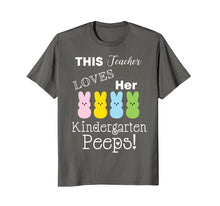 Load image into Gallery viewer, Funny shirts V-neck Tank top Hoodie sweatshirt usa uk au ca gifts for This Teacher Loves Her Kindergarten Students Easter T-Shirt 2101837
