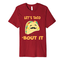 Load image into Gallery viewer, Funny shirts V-neck Tank top Hoodie sweatshirt usa uk au ca gifts for Vintage Style Let&#39;s Taco &#39;Bout It Tshirt for Women Men Kids 1766961
