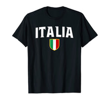 Load image into Gallery viewer, Funny shirts V-neck Tank top Hoodie sweatshirt usa uk au ca gifts for Italia T-Shirt Italy Patriotic Scudetto Flag Emblem Crest 198274
