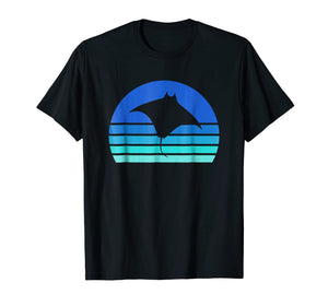 Funny shirts V-neck Tank top Hoodie sweatshirt usa uk au ca gifts for Retro Manta Ray Shirt, Vintage Ocean Animal Tee Gift 898360