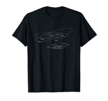 Load image into Gallery viewer, Astronomy Solar System Diagram - Distressed Graphic T-Shirt
