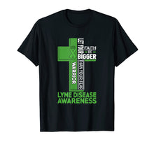 Load image into Gallery viewer, Funny shirts V-neck Tank top Hoodie sweatshirt usa uk au ca gifts for Lyme Disease Awareness Warrior Cross T Shirt 2427172

