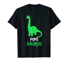 Load image into Gallery viewer, Funny shirts V-neck Tank top Hoodie sweatshirt usa uk au ca gifts for Mimi-Saurus Funny Dinosaur Gift Mother&#39;s Day T-Shirt 2757804
