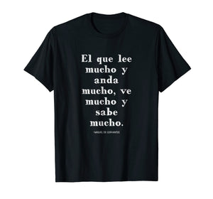 Funny shirts V-neck Tank top Hoodie sweatshirt usa uk au ca gifts for Speak More Spanish Quixote Quote T Shirt 1323581