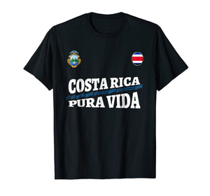 Funny shirts V-neck Tank top Hoodie sweatshirt usa uk au ca gifts for Costa Rica Pura Vida Shirt-Travel-Jersey Flag T Shirt 2698827