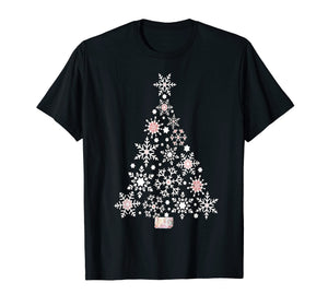 Funny shirts V-neck Tank top Hoodie sweatshirt usa uk au ca gifts for Winter Snowflake White Christmas Tree T-shirt 1641919