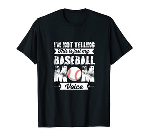Funny shirts V-neck Tank top Hoodie sweatshirt usa uk au ca gifts for Funny Baseball Mama Shirt Mom Voice Mothers Day Shirts Gift 1421579