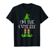 Load image into Gallery viewer, Funny shirts V-neck Tank top Hoodie sweatshirt usa uk au ca gifts for I&#39;m The Cute Elf Matching Family Group Christmas T Shirt 1014912

