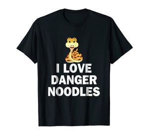 Funny shirts V-neck Tank top Hoodie sweatshirt usa uk au ca gifts for I Love Danger Noodles Shirt - Cute Snake T-Shirt 2117943