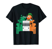 Load image into Gallery viewer, Funny shirts V-neck Tank top Hoodie sweatshirt usa uk au ca gifts for Leprechaun-Jeep St Patricks Day Mens Short Sleeve Tshirt 2696060
