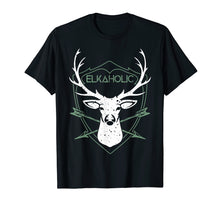 Load image into Gallery viewer, Funny shirts V-neck Tank top Hoodie sweatshirt usa uk au ca gifts for Elkaholic Elk Hunting Shirts For Men T-Shirt 2109339
