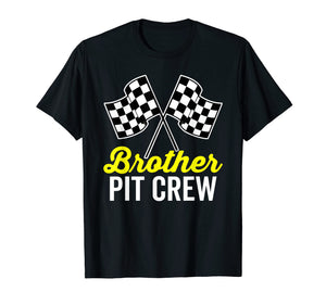 Funny shirts V-neck Tank top Hoodie sweatshirt usa uk au ca gifts for Brother Pit Crew Shirt for Racing Party Costume (Dark) 2600373