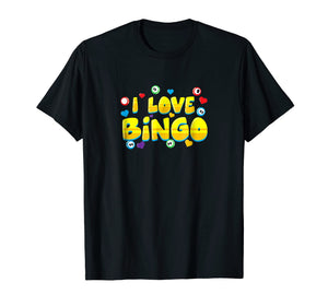 Funny shirts V-neck Tank top Hoodie sweatshirt usa uk au ca gifts for Funny Bingo Balls Shirt - I Love Bingo Tee Lucky 767726