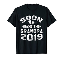Load image into Gallery viewer, Funny shirts V-neck Tank top Hoodie sweatshirt usa uk au ca gifts for Mens Vintage Soon To Be Grandpa 2019 Shirt Pregnancy Notificatio 2667619
