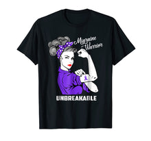 Load image into Gallery viewer, Funny shirts V-neck Tank top Hoodie sweatshirt usa uk au ca gifts for Migraine Warrior Unbreakable T-Shirt Awareness Gift 2375188

