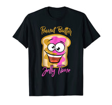 Load image into Gallery viewer, Funny shirts V-neck Tank top Hoodie sweatshirt usa uk au ca gifts for PB&amp;J Funny Peanut Butter Jelly Time T-Shirt 2591598
