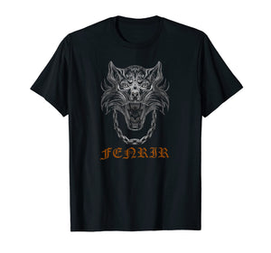 Funny shirts V-neck Tank top Hoodie sweatshirt usa uk au ca gifts for Norse Wolf Fenrir Viking T Shirt 2688922
