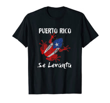 Load image into Gallery viewer, Funny shirts V-neck Tank top Hoodie sweatshirt usa uk au ca gifts for Distressed Puerto Rico Se Levanta Boricua Pride Coqui Shirt 2736480
