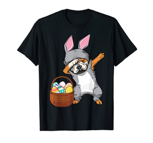 Funny shirts V-neck Tank top Hoodie sweatshirt usa uk au ca gifts for Dabbing Easter Bunny English Bulldog Boys & T Shirt Design 2616917