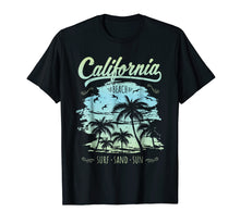 Load image into Gallery viewer, Funny shirts V-neck Tank top Hoodie sweatshirt usa uk au ca gifts for California CA Retro 70&#39;s Vintage Skyline Surf Tee Shirt 1994482
