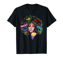 Load image into Gallery viewer, Funny shirts V-neck Tank top Hoodie sweatshirt usa uk au ca gifts for Beautiful Black Girl Magic T-Shirt Curly Hair Gift For Girl 264634
