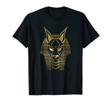 Load image into Gallery viewer, Anubis Ancient Egyptian God Of The Afterlife Black And Gold
