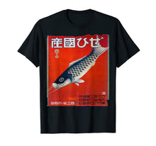 Load image into Gallery viewer, Funny shirts V-neck Tank top Hoodie sweatshirt usa uk au ca gifts for Vintage Japanese Fish Kite T Shirt - Japanese Art Deco Tee 940569
