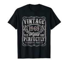 Load image into Gallery viewer, 50 Years Old 1969 Vintage 50th Birthday T Shirt Decorations

