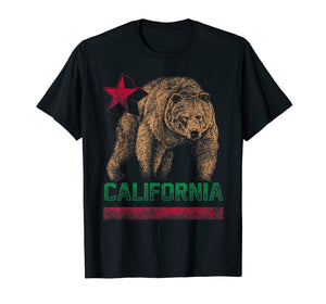 Funny shirts V-neck Tank top Hoodie sweatshirt usa uk au ca gifts for California Bear Republic Vintage Tee Shirt T-Shirt - Cali 1929325