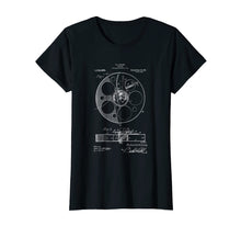 Load image into Gallery viewer, Funny shirts V-neck Tank top Hoodie sweatshirt usa uk au ca gifts for Retro Vintage Camera Filmmaker T-Shirt Film Reel Patent 2465376
