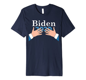 Funny shirts V-neck Tank top Hoodie sweatshirt usa uk au ca gifts for Funny Joe Biden T-shirt 2020 hands 2571720