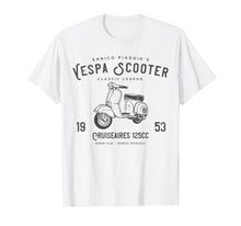 Load image into Gallery viewer, Funny shirts V-neck Tank top Hoodie sweatshirt usa uk au ca gifts for Vintage Piaggio Scooter 1953 125cc T Shirt Original Design 2730233
