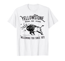 Load image into Gallery viewer, Funny shirts V-neck Tank top Hoodie sweatshirt usa uk au ca gifts for Yellowstone Bison Toss National Park Wyoming T-shirt 2067615
