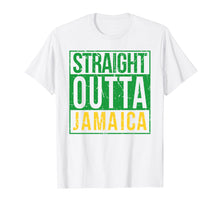 Load image into Gallery viewer, Funny shirts V-neck Tank top Hoodie sweatshirt usa uk au ca gifts for Straight Outta Jamaica Shirt Cool Jamaican T-shirt 840029
