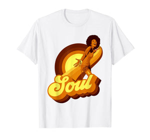 70s Funk Afro Soul Retro Vintage T-Shirt V2