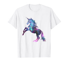 Load image into Gallery viewer, Awesome Rainbow Unicorn Galaxy Sparkle Star T-Shirt
