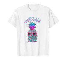 Load image into Gallery viewer, Funny shirts V-neck Tank top Hoodie sweatshirt usa uk au ca gifts for Cool Colorful Pineapple Hawaiian Aloha T-Shirt 276780
