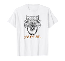 Load image into Gallery viewer, Funny shirts V-neck Tank top Hoodie sweatshirt usa uk au ca gifts for Norse Wolf Fenrir Viking T Shirt 2688922
