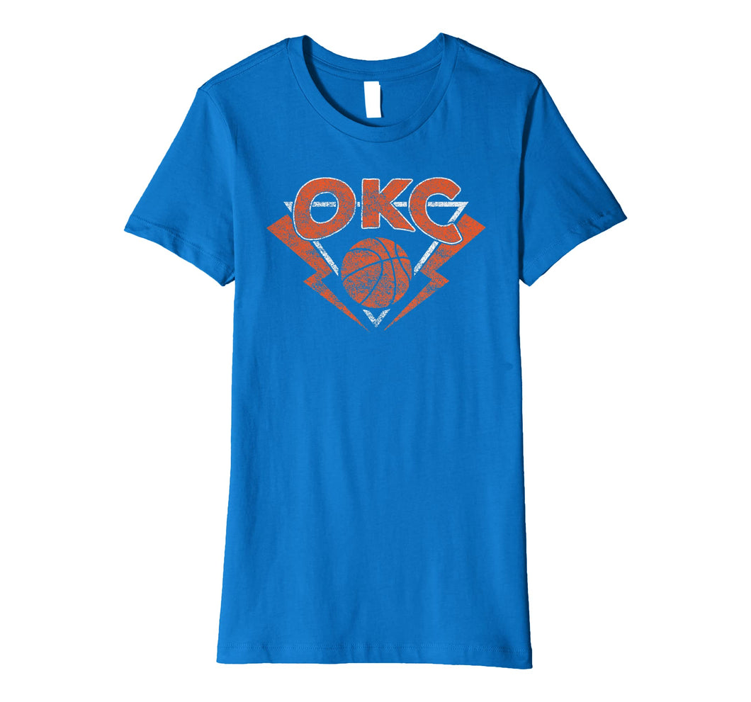 Funny shirts V-neck Tank top Hoodie sweatshirt usa uk au ca gifts for Oklahoma City OKC Distressed Basketball T-shirt 1793536