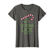 Load image into Gallery viewer, Funny shirts V-neck Tank top Hoodie sweatshirt usa uk au ca gifts for It&#39;s Not Gonna Lick Itself Shirt Candy Cane Christmas Joke 1896298

