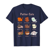 Load image into Gallery viewer, Potter Cats t-shirt, Funny Gifts For Cat Lovers T-shirt 189173
