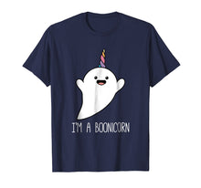 Load image into Gallery viewer, Funny shirts V-neck Tank top Hoodie sweatshirt usa uk au ca gifts for I&#39;m a Boonicorn, Cute Halloween Shirt, Unicorn Ghost T Shirt 1714415
