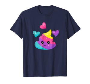 Funny shirts V-neck Tank top Hoodie sweatshirt usa uk au ca gifts for Cute Funny & Unique Rainbow Poop Emoji T-shirt Z000035 2410181
