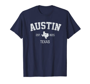 Funny shirts V-neck Tank top Hoodie sweatshirt usa uk au ca gifts for Vintage Austin Texas Est. 1839 Gift T-Shirt 184726