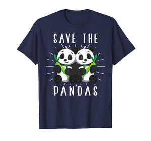 Funny shirts V-neck Tank top Hoodie sweatshirt usa uk au ca gifts for Save The Pandas Cute Animal Environmentalist T-Shirt 1877217
