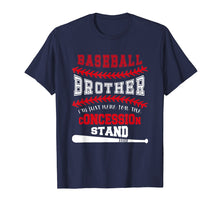 Load image into Gallery viewer, Funny shirts V-neck Tank top Hoodie sweatshirt usa uk au ca gifts for Baseball Brother T Shirt - Just Here For Concession Stand 1671484
